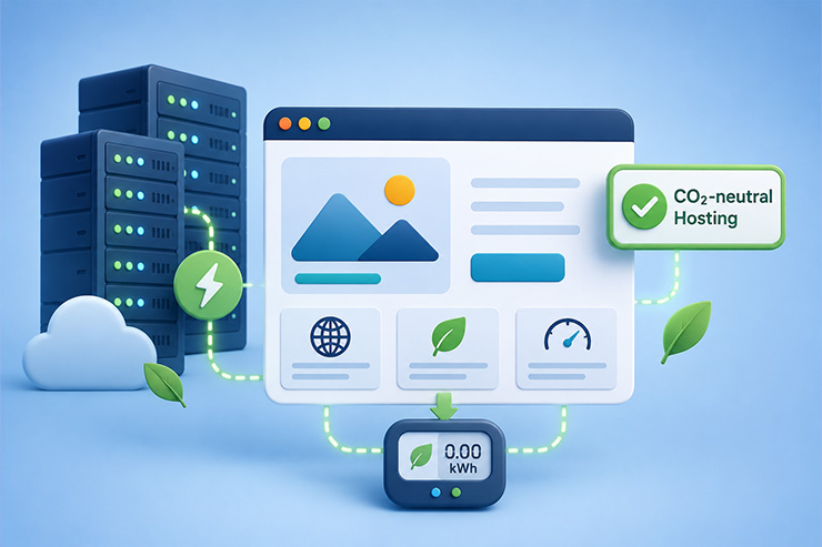 Klimaneutrale Websites
